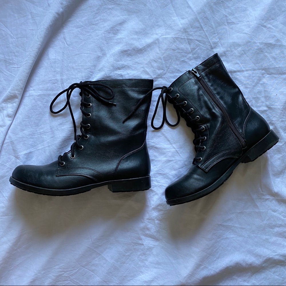 Black Combat Boots
